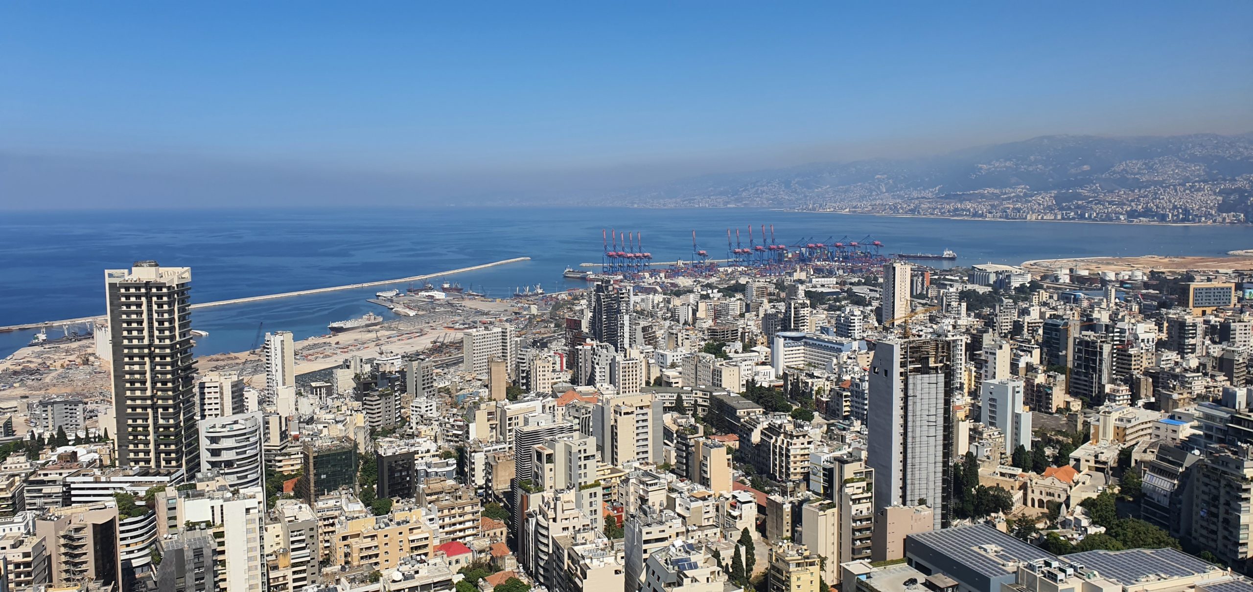 View of Beirut October 2020