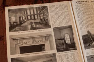1940s Country Life article on Henry Flitcroft fire surround Plowden & smith restored