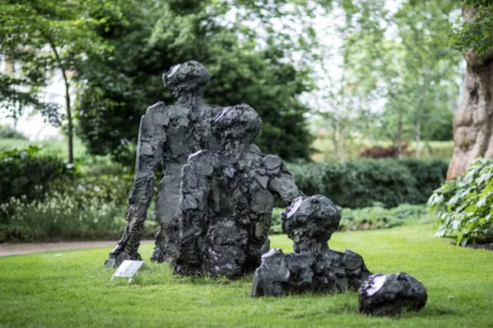 emergence bronze sculture david breuer-weil 