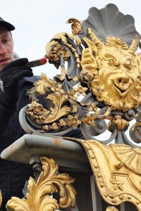 Restoring the Tijou Screen Hampton Court Palace